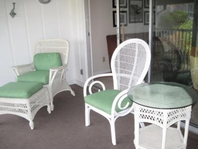 Furnished balcony